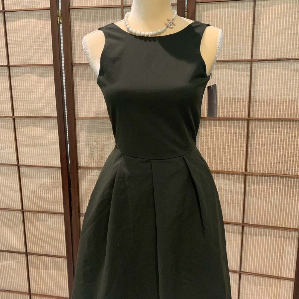 RWB. forest green dress. Size small.